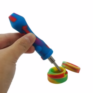 Silicone and Metal Nectar Collector Dab